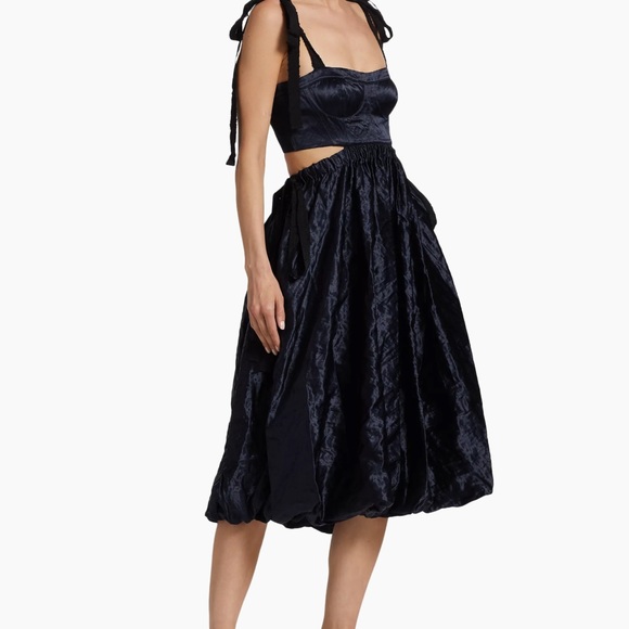 Ulla Johnson Gabrielle Cut-Out Bustier Dress - Picture 3 of 6